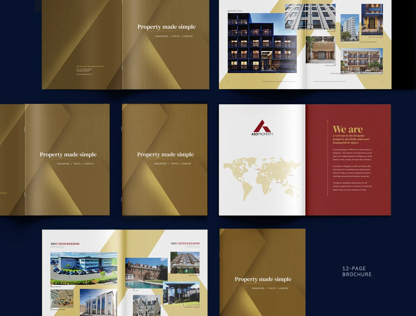 Corporate Brochure Design, Ease Communications