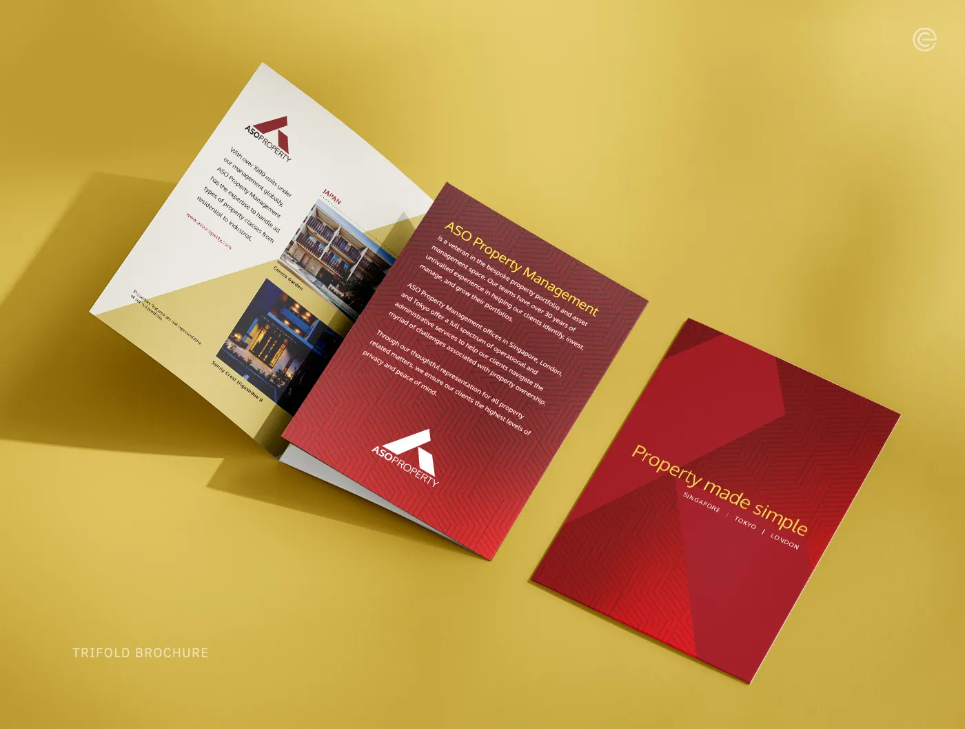 Corporate Brochure Design, Ease Communications