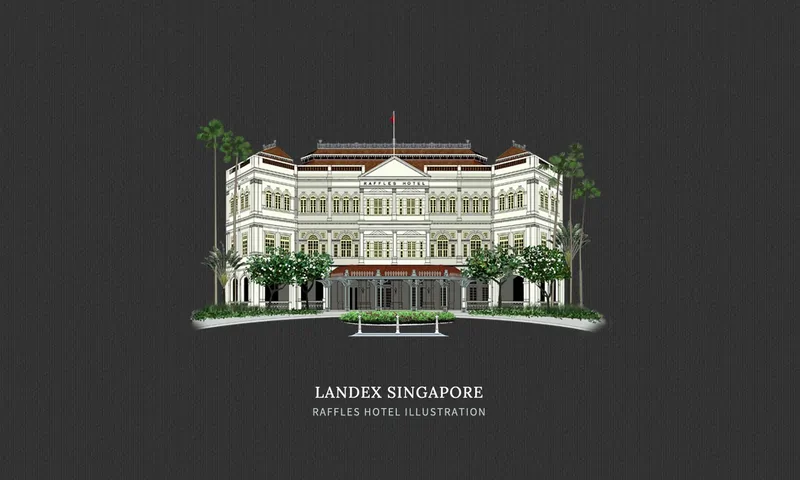 Raffles Hotel Mobile Banner